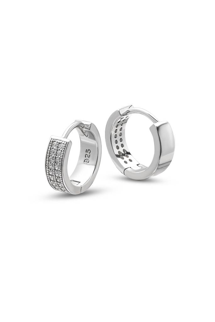 Silberry 925 Sterling TanishaâS Silver Crystal Baali : ER371