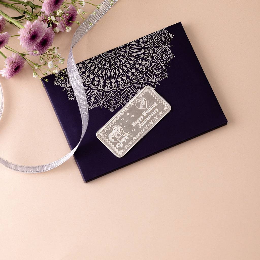 Silver Moments Card Set  -  Anniversary - 10 Grams : COIMOMAV1_Gold