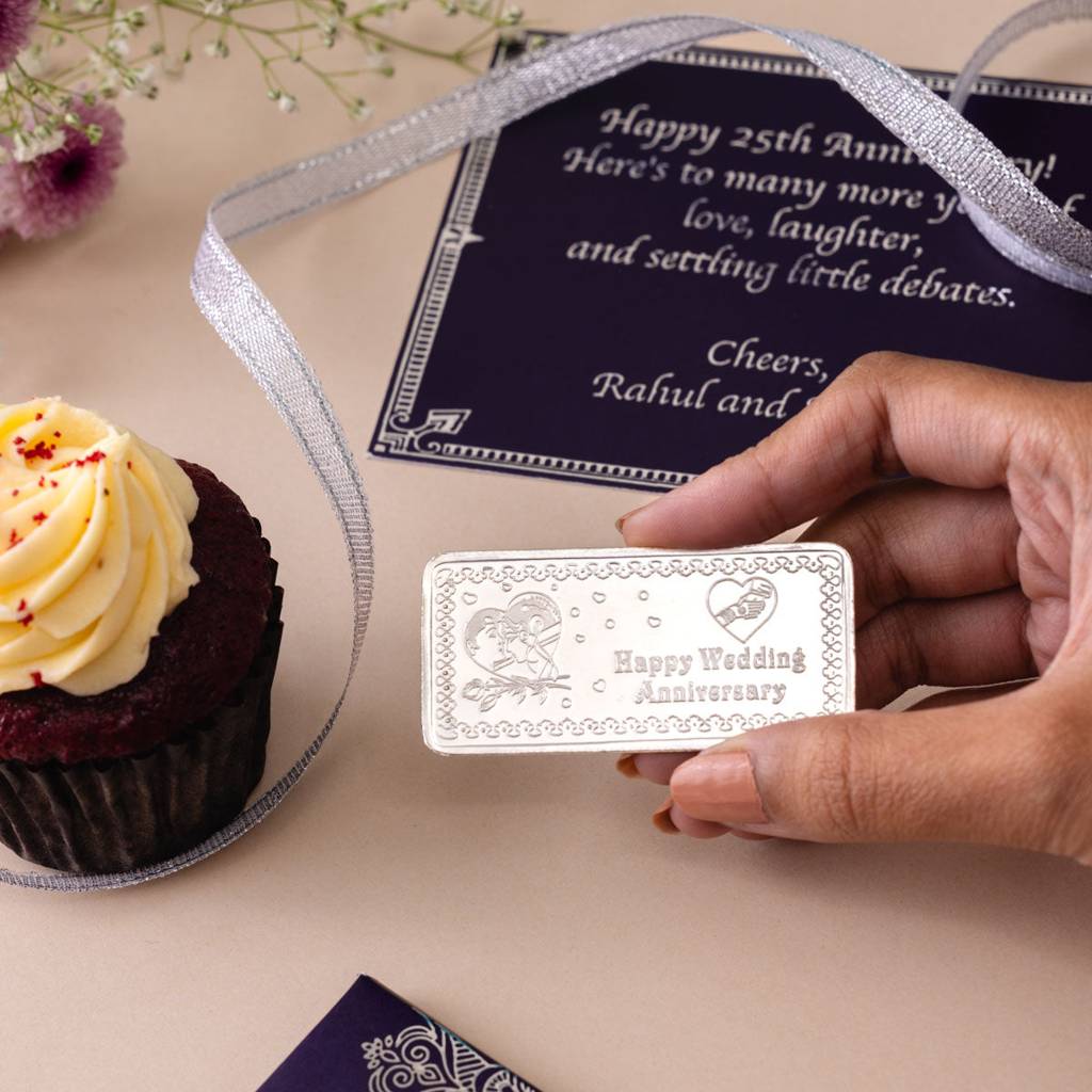 Silver Moments Card Set  -  Anniversary - 10 Grams : COIMOMAV1_Gold