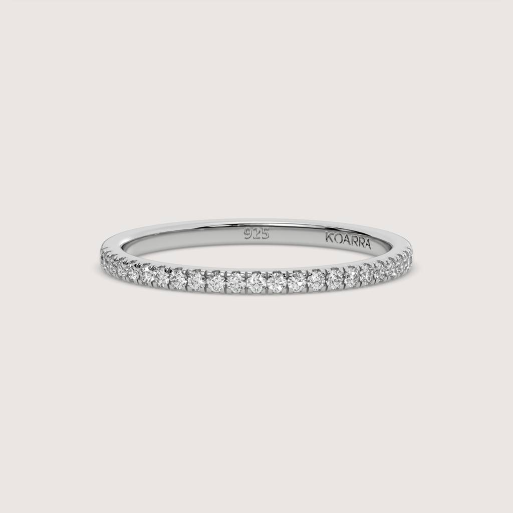 Veya Pavé Diamond Ring : RG-005