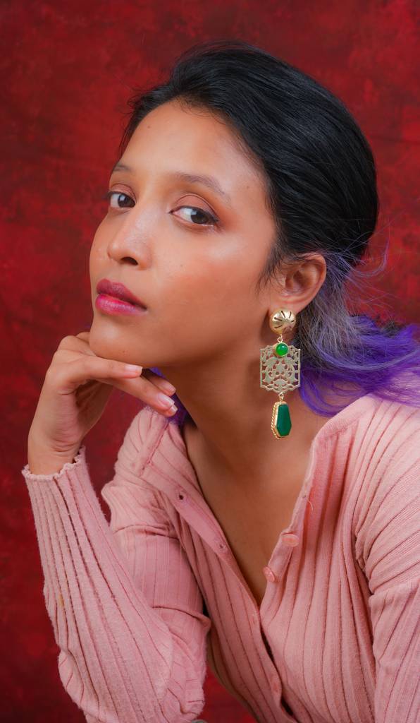 Morning Caffeine Glow Earrings : GRE24