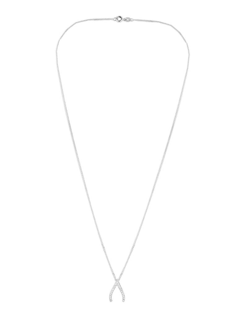 925 Silver Wishbone Pendant
