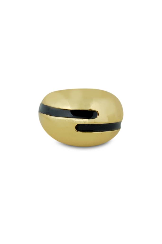 Verdora Enamel Gold Ring : VACC25RG01B
