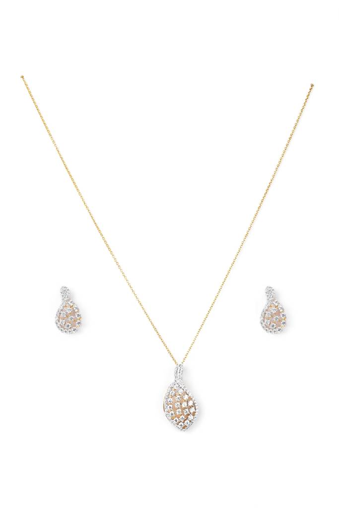 Teesta Pendant Set : CS25G