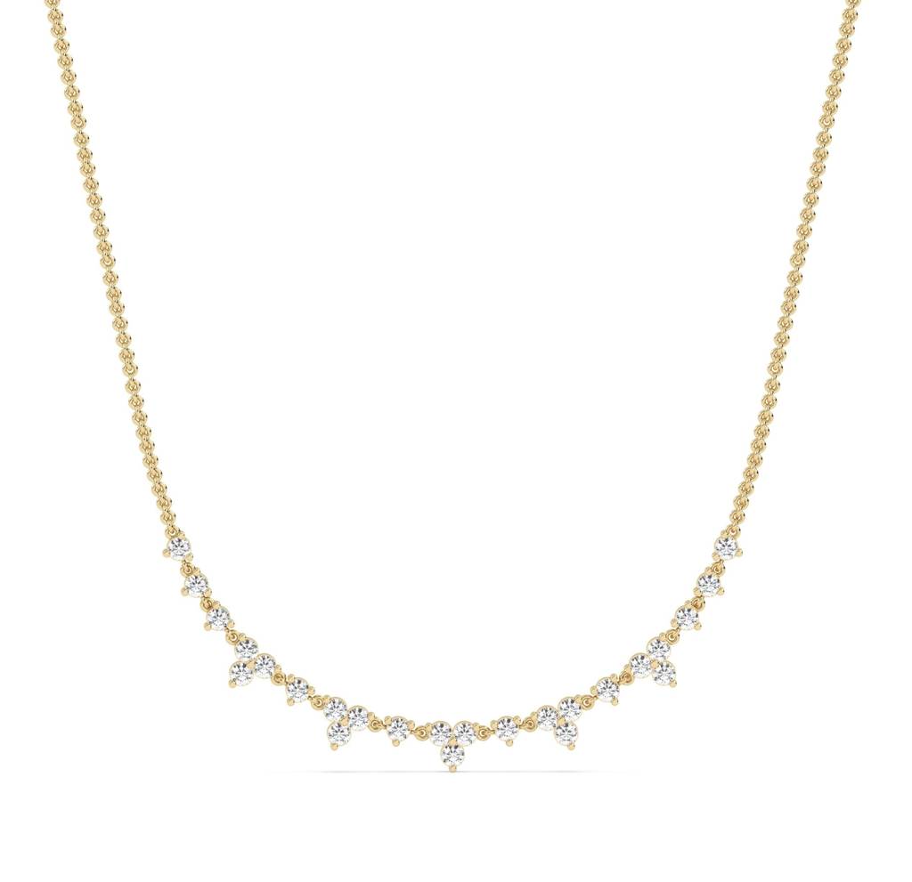 Ethereal Round Multi Necklace : SFJ0924NK-021