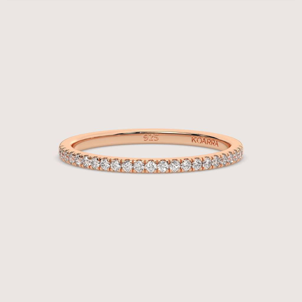 Veya Pavé Diamond Ring : RG-005
