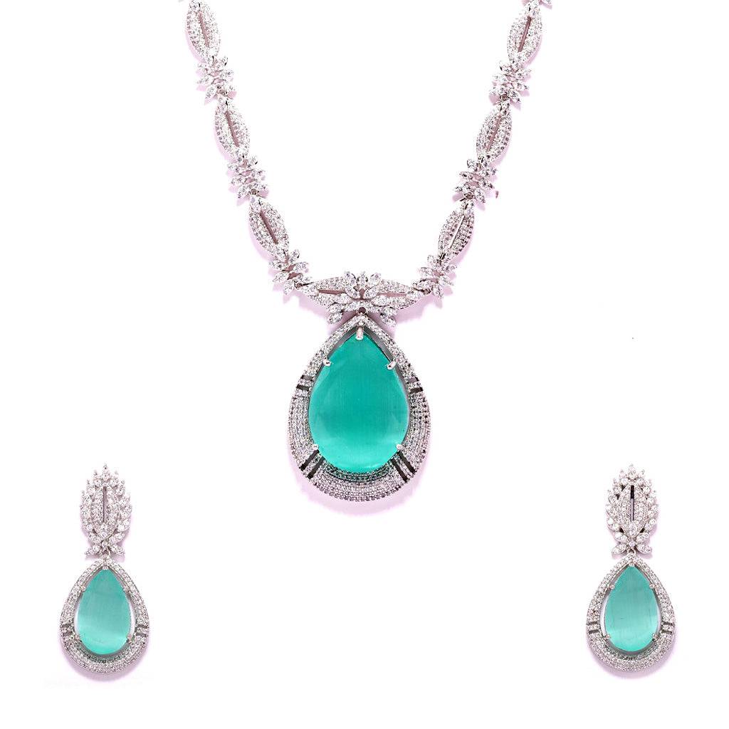 Imperial Elegance Necklace (Green) : NRO15
