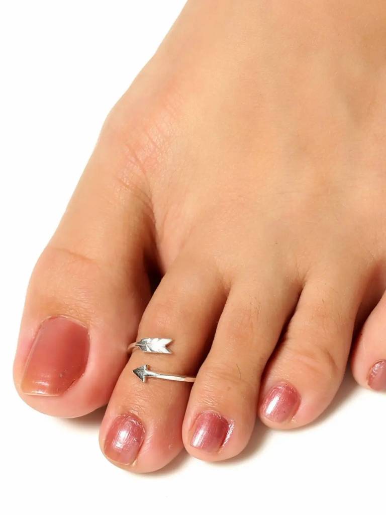 Arrow Design Sterling Silver Toe Ring : U110SO010TR0245