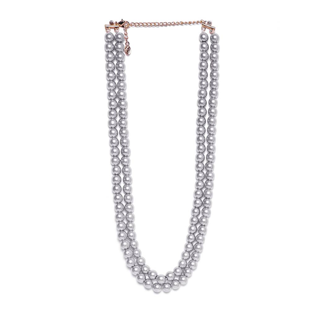 Estele Gold Plated Attractive Pearl Necklace For Women : 9968-IG-NKNK