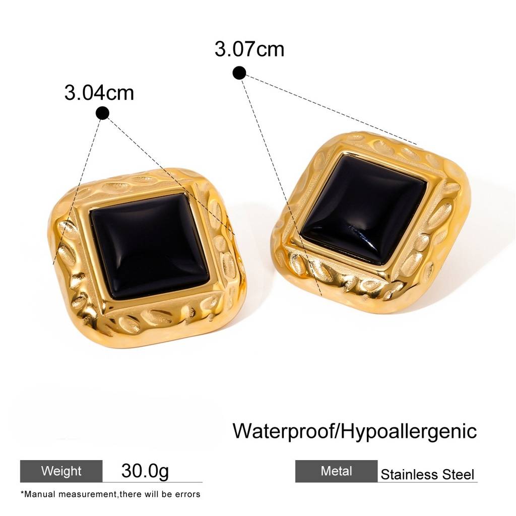 Big Enamel Stud : JD-ER-TG-40