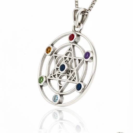 Pure 925 Silver Chakra Of Life For Men & Women : SP-01