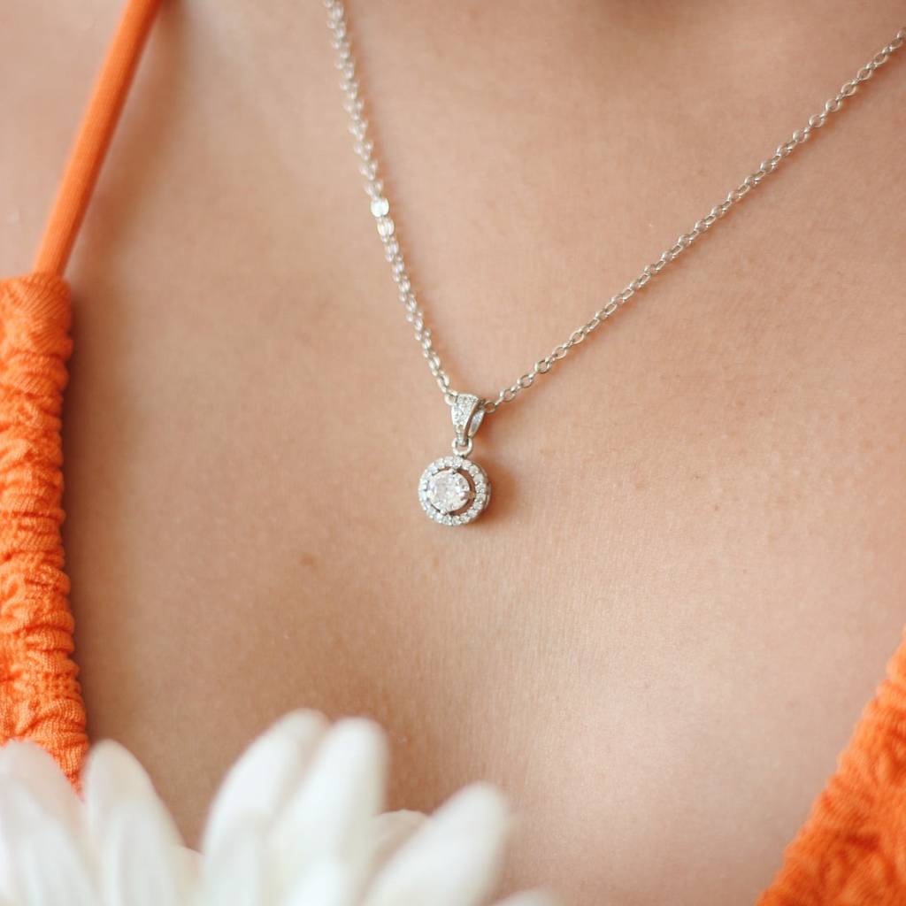 Solitaire Pendant : TAUP013