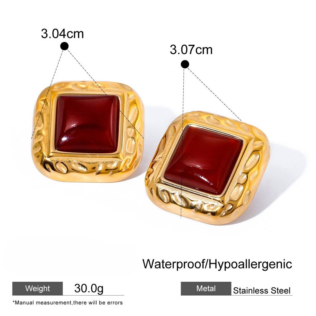 Big Enamel Stud : JD-ER-TG-41