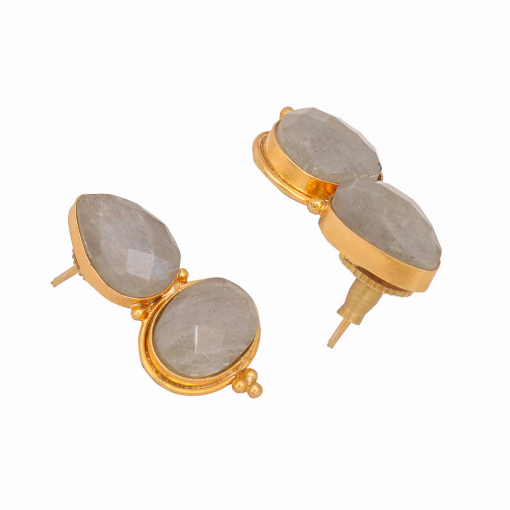 22K Gold Plated Bold Embrace Earrings : YI24A0365E