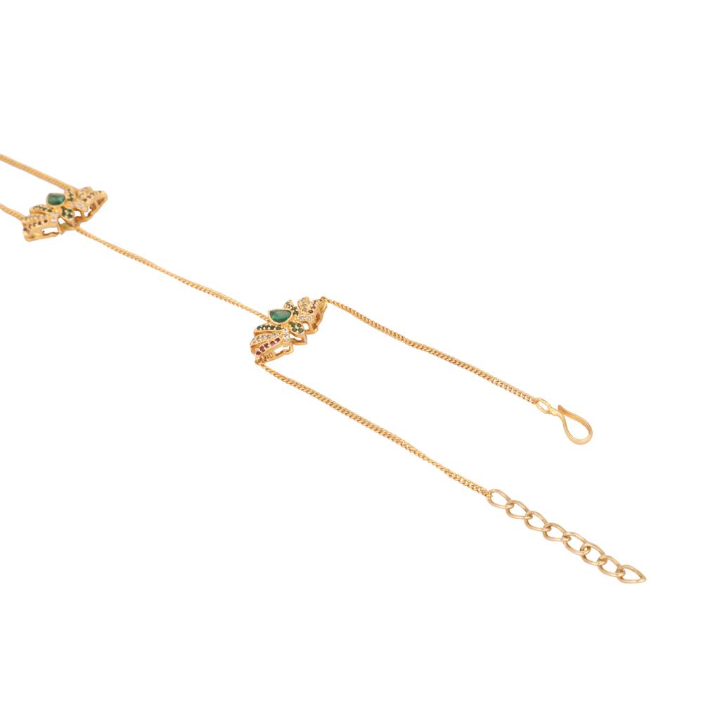 Lotus Shine Haathphool Bracelet : YI24A0508A