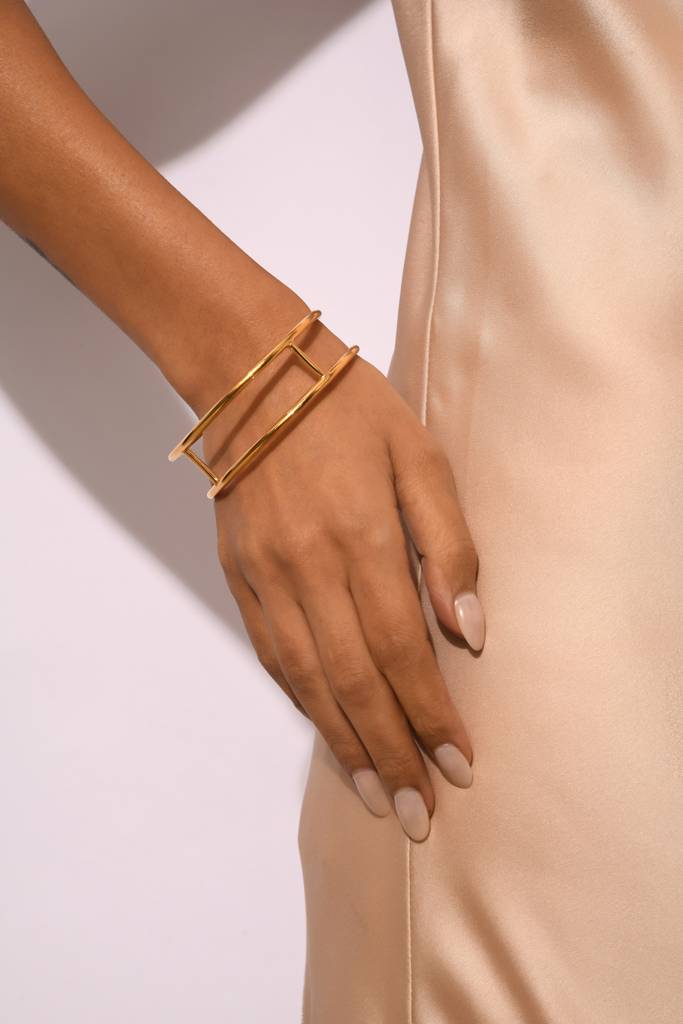 Golden Bridge Bangle : GoldenBridgeBangle