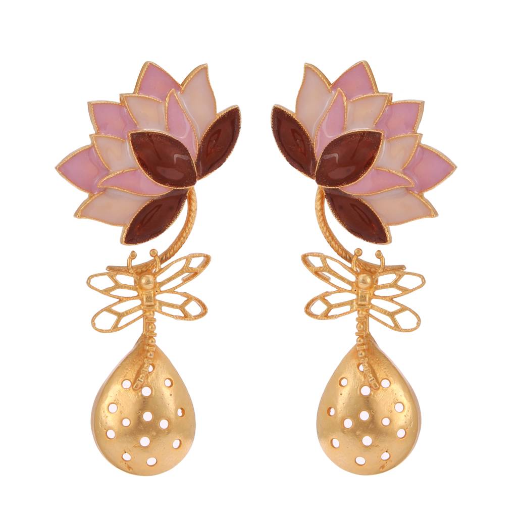 Statera Blume Earrings : BR-1056