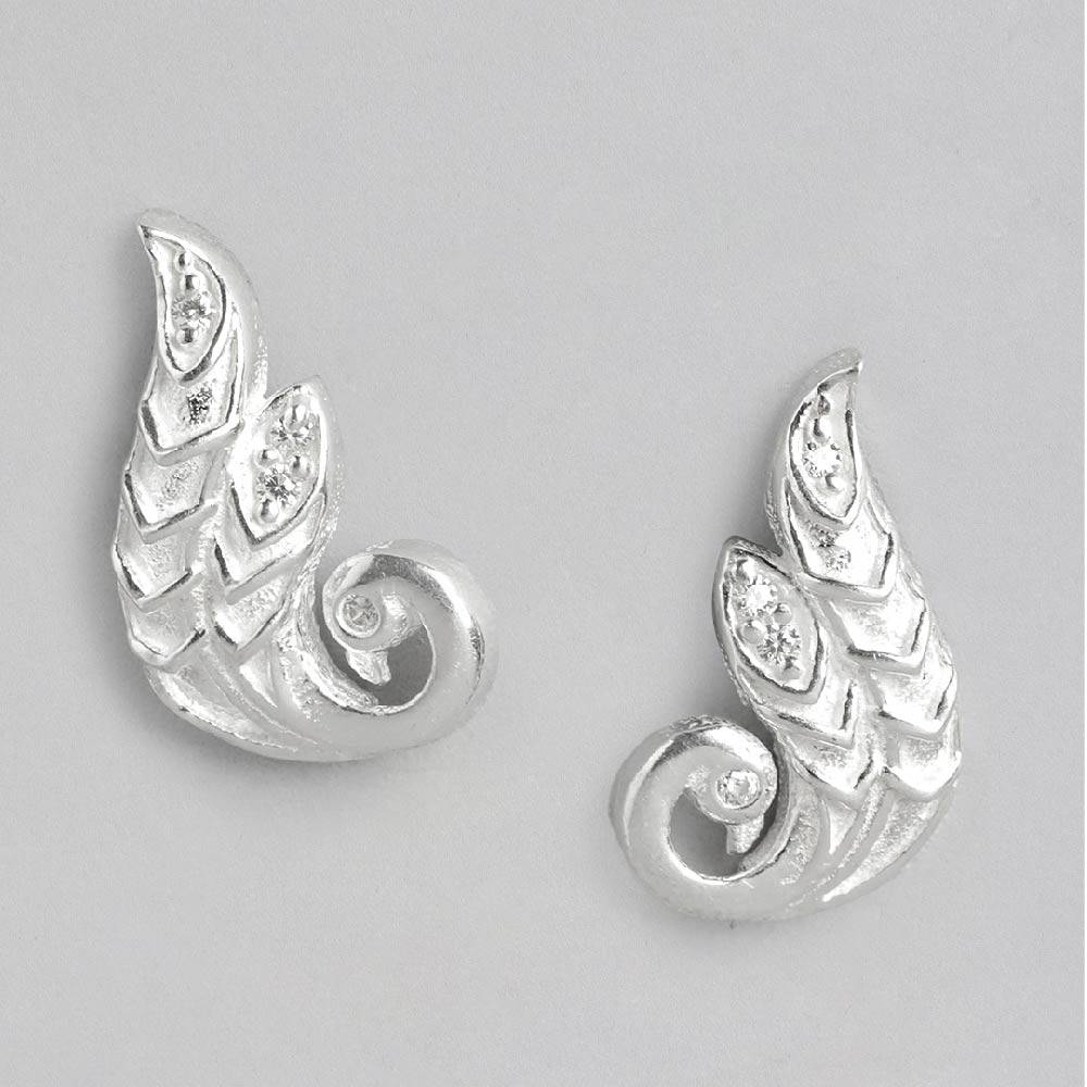 92.5 Silver Stud Earrings : U125SG002E0596