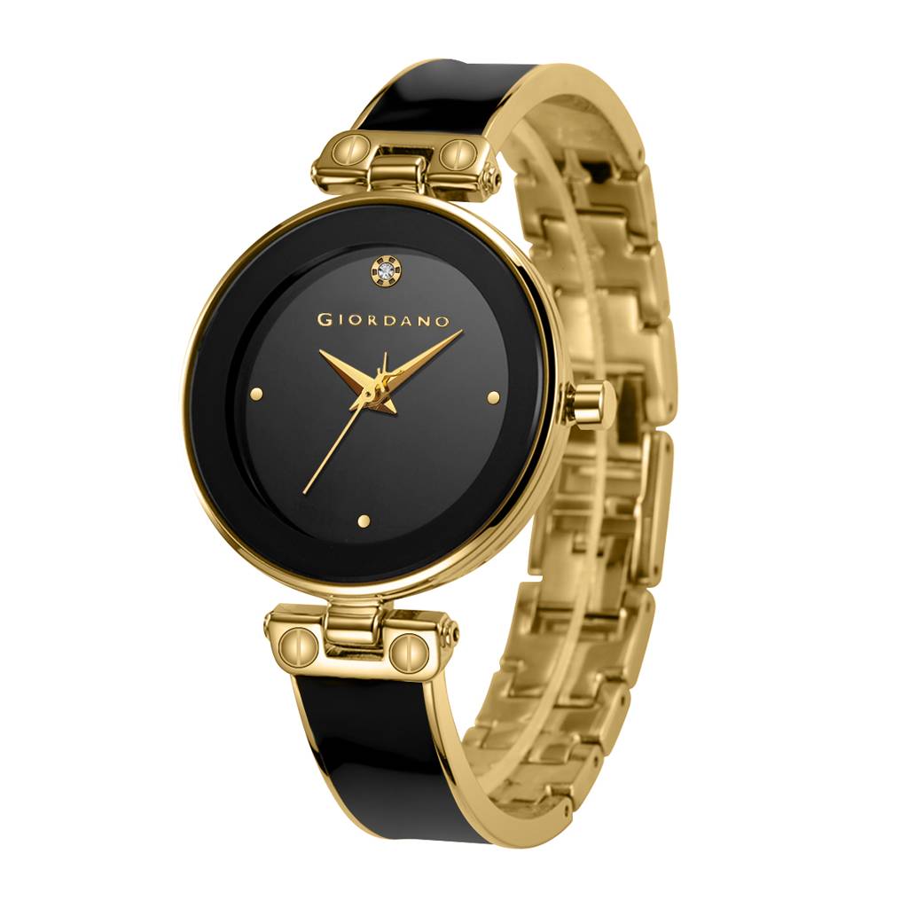 Giordano Designer Analog Watch For Women Â Glossy Round Dial & Bracelet Style Stainless Steel Strap-Gz-60099 : GZ-60099-44
