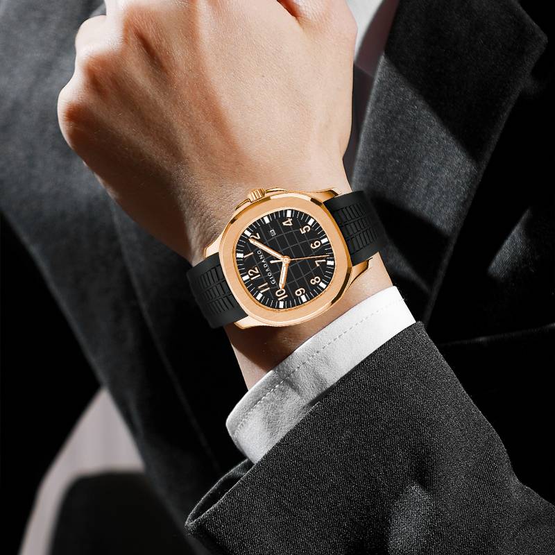 Giordano Precision And Comfort Analog Watch For Men With Textured Dial & Trendy Silicone Band - Gz-50118 : GZ-50118-02