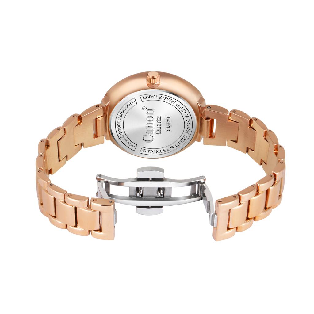 Canon Quartz Mother Of Pearl Watch For Her - Sky Blue : CN-401