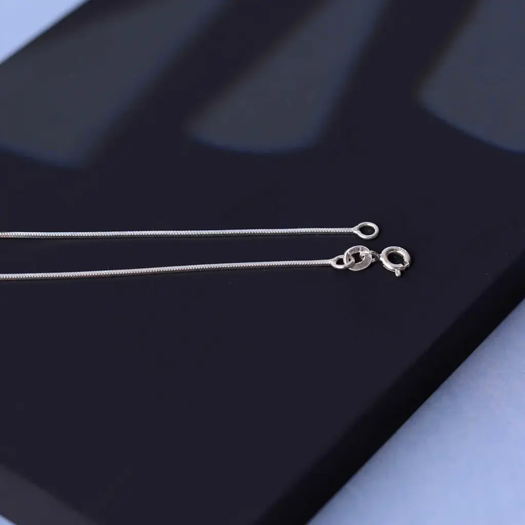 Pure 925 Silver Distorted Chain For Men & Women : SC-02