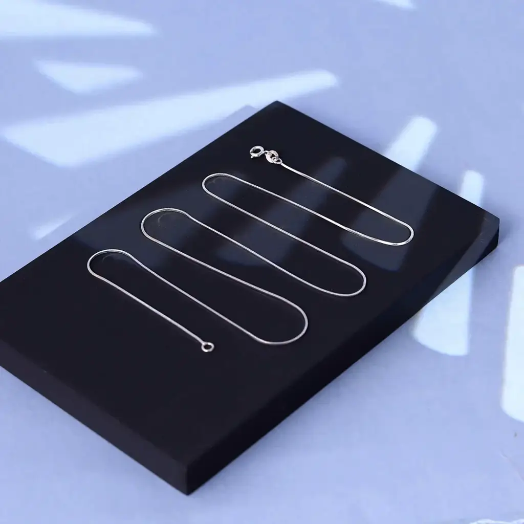 Pure 925 Silver Distorted Chain For Men & Women : SC-02