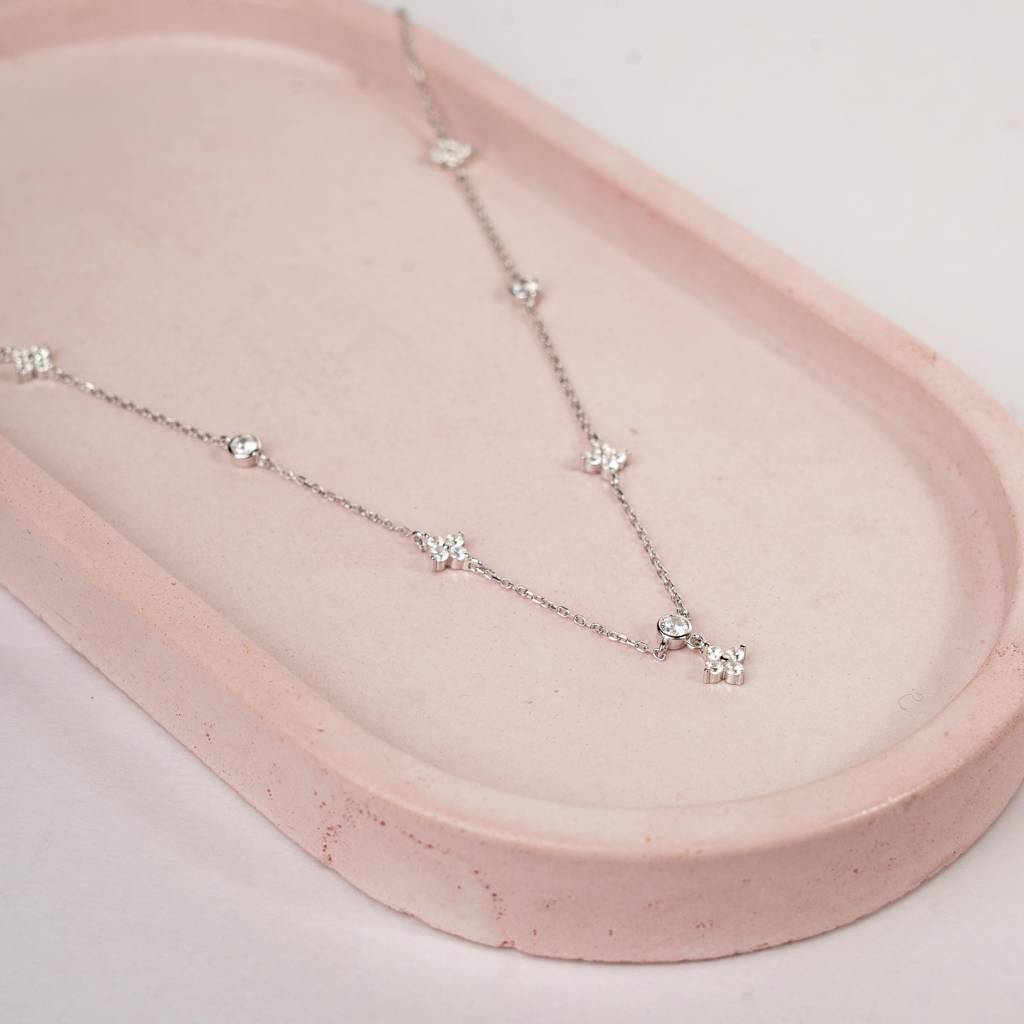 Tara -  Silver Pendant With Chain : 1001NK