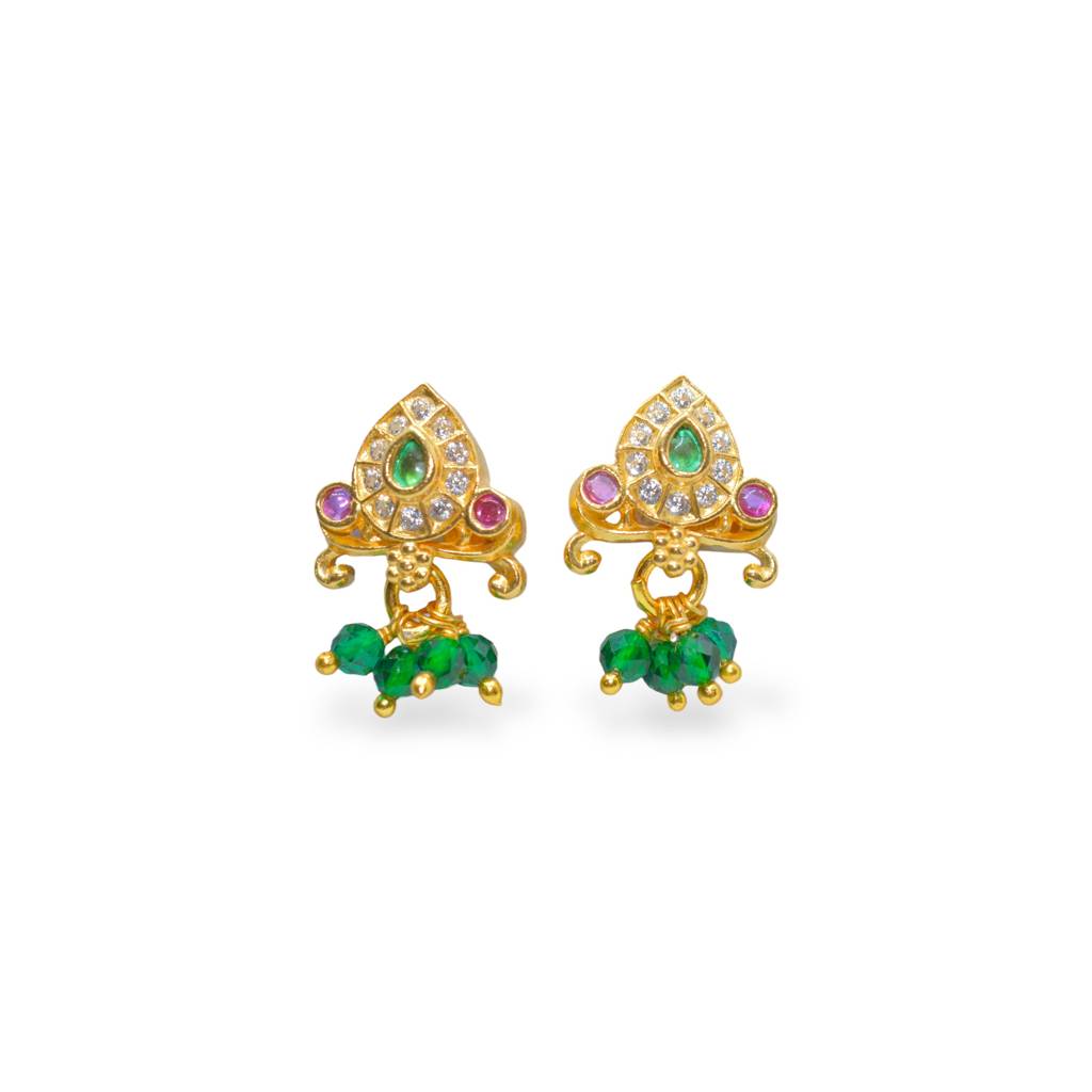 Enchanting Leaf-Inspired Earrings : 1012