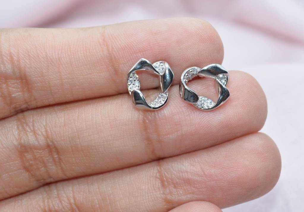 Spiral Halo Earring : 1037