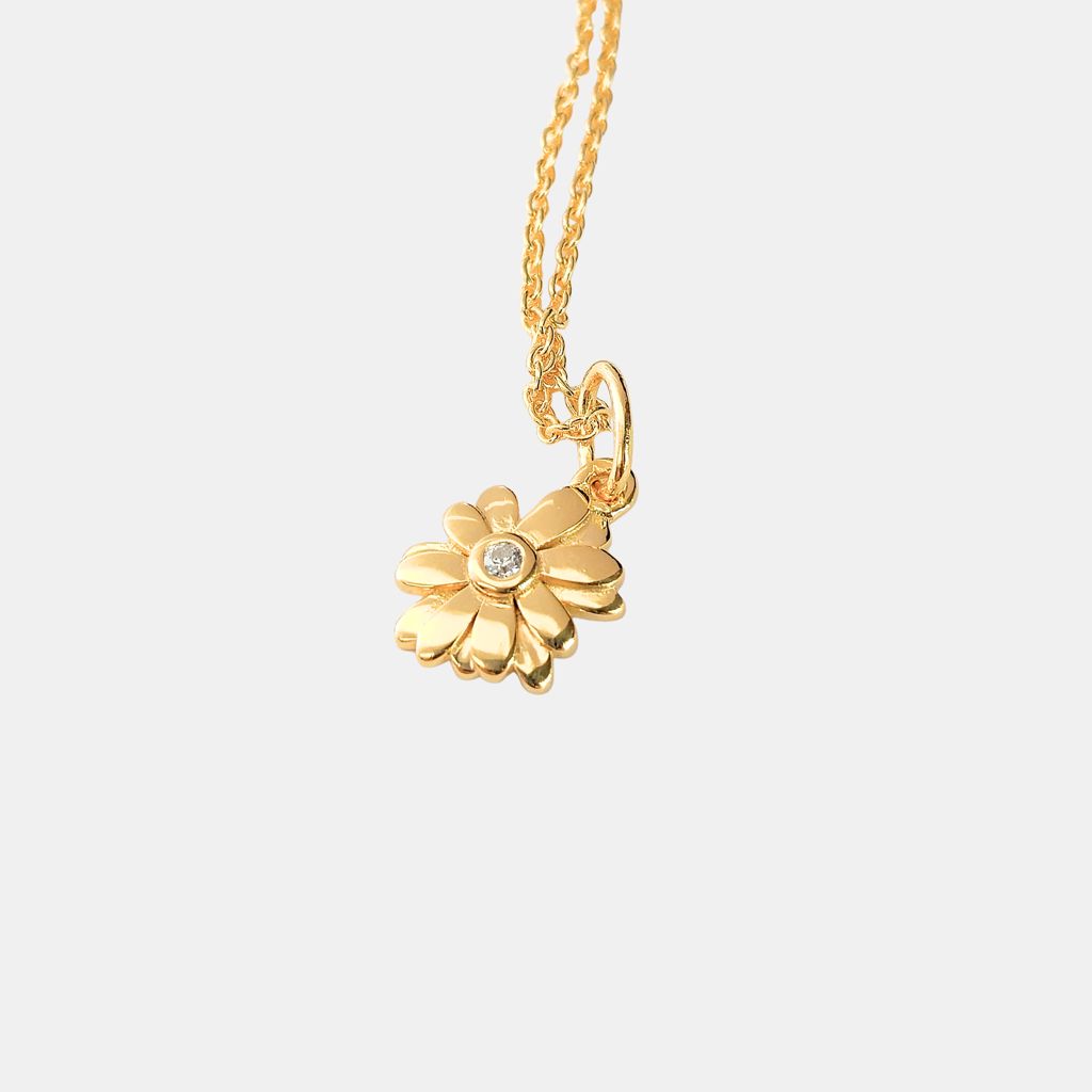Daisy Detachable Pendant : PD-DS05-YG-CZ