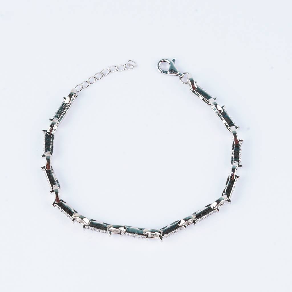 925 Sterling Silver Classy Bracelet | Elegant Boho Bracelet For Women : BR1018