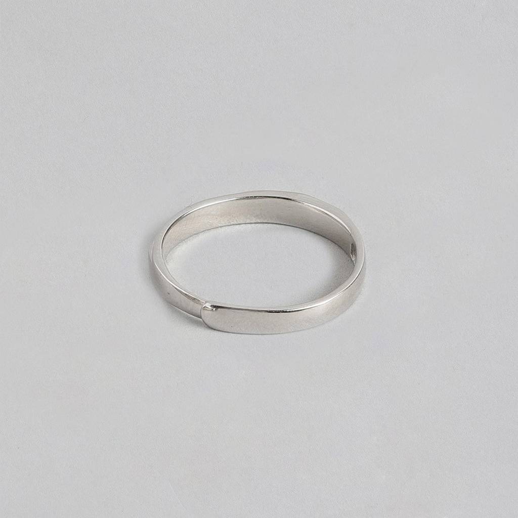 Cohort Band 925 Sterling Silver Ring For Him (Adjustable) : RNG-40060