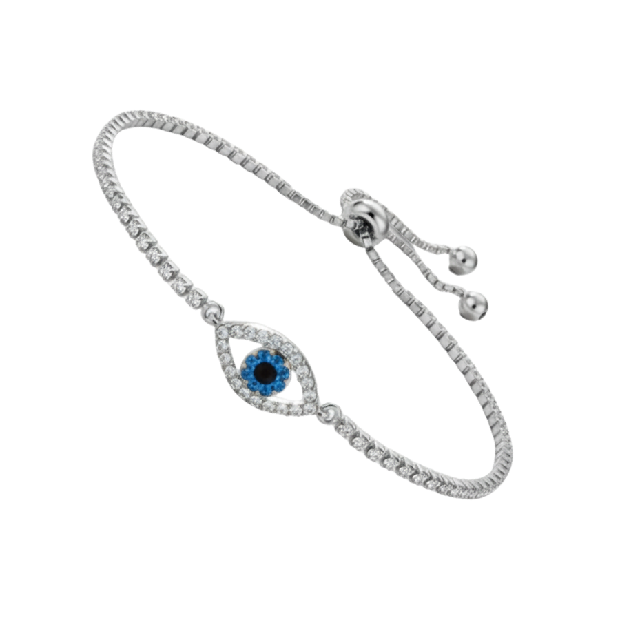 Round Evil Eye Bracelet For Women | Protective Symbolic Bracelet Jewellery : 9131520990