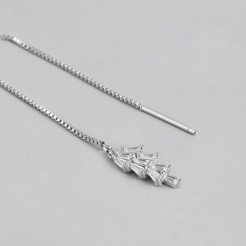 Sui Dhaga 925 Silver Earrings : EAR-20102