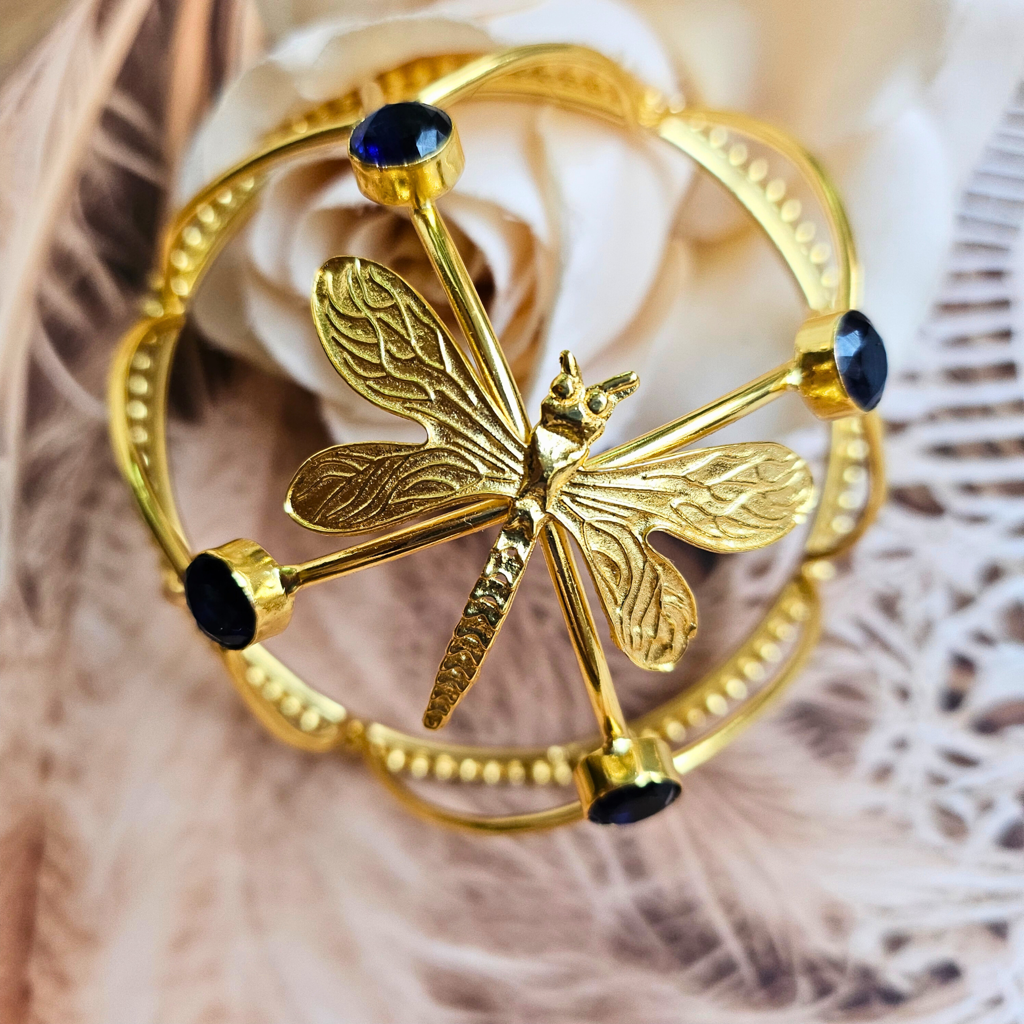 Dragonfly Hair Bun Accessory : HB007