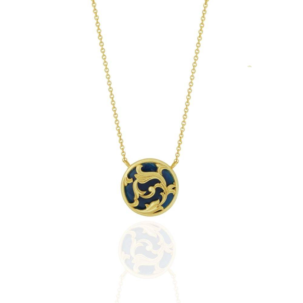 Rocialle Disc Necklace
