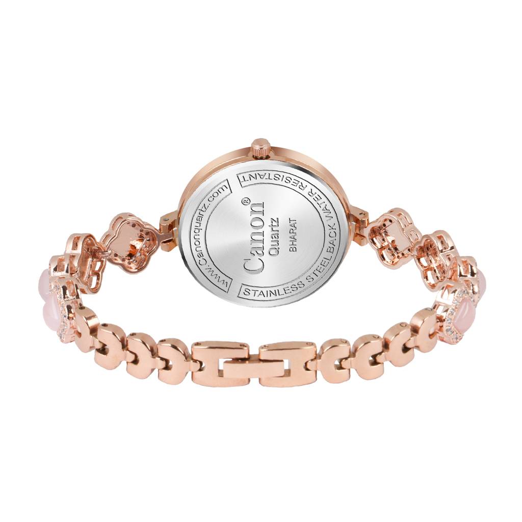 Serenite Dial Watch For Women With Crystal Halo Bracelet : CN-493