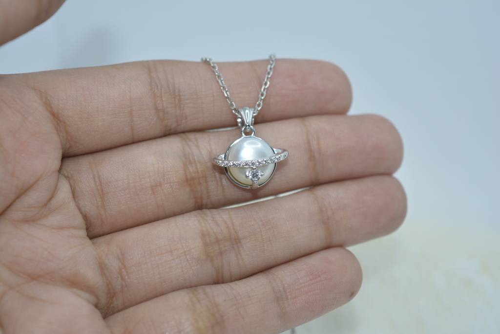 T-Ring Pearl Pendant : 1105