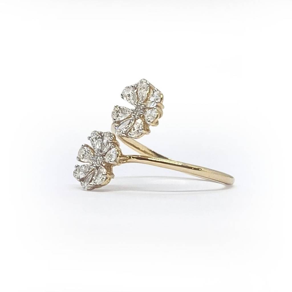 Twin Blossom Ring : SLET25