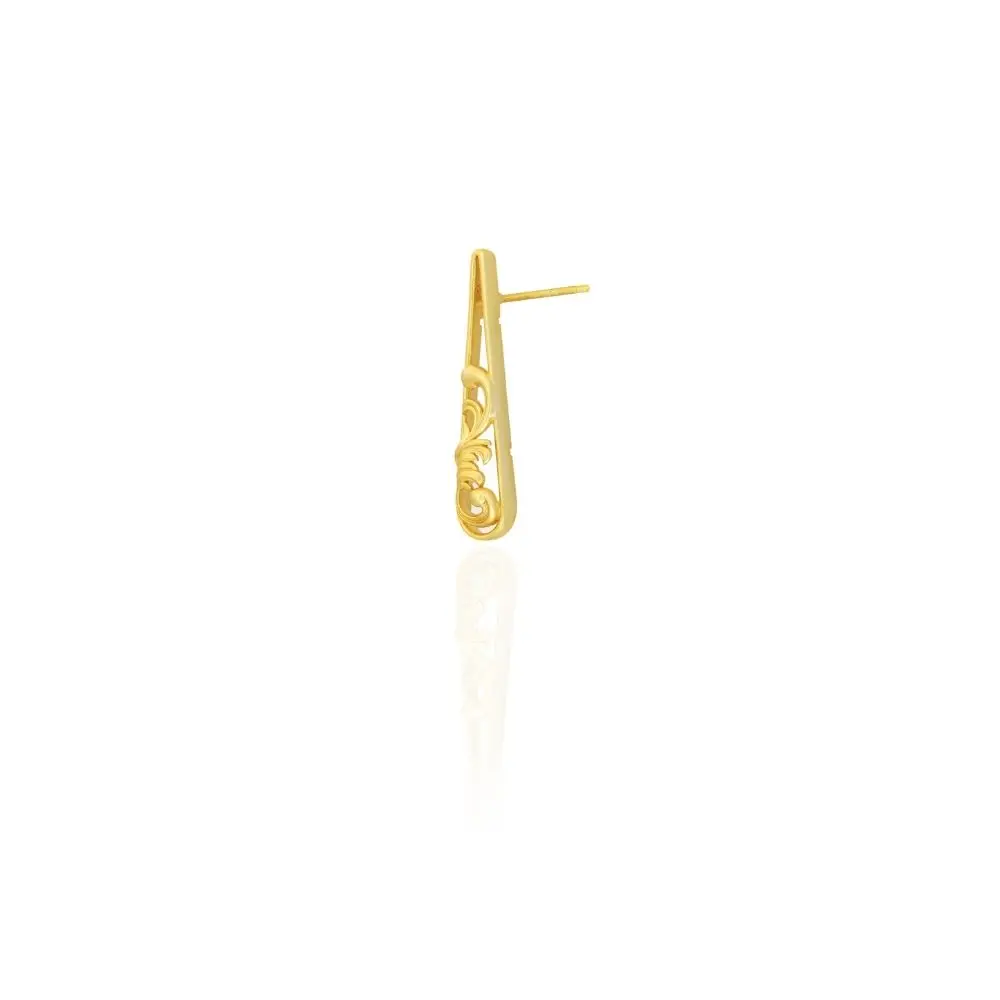 Gold Acanthus Earrings | Gold Acanthus Earrings · Eternz