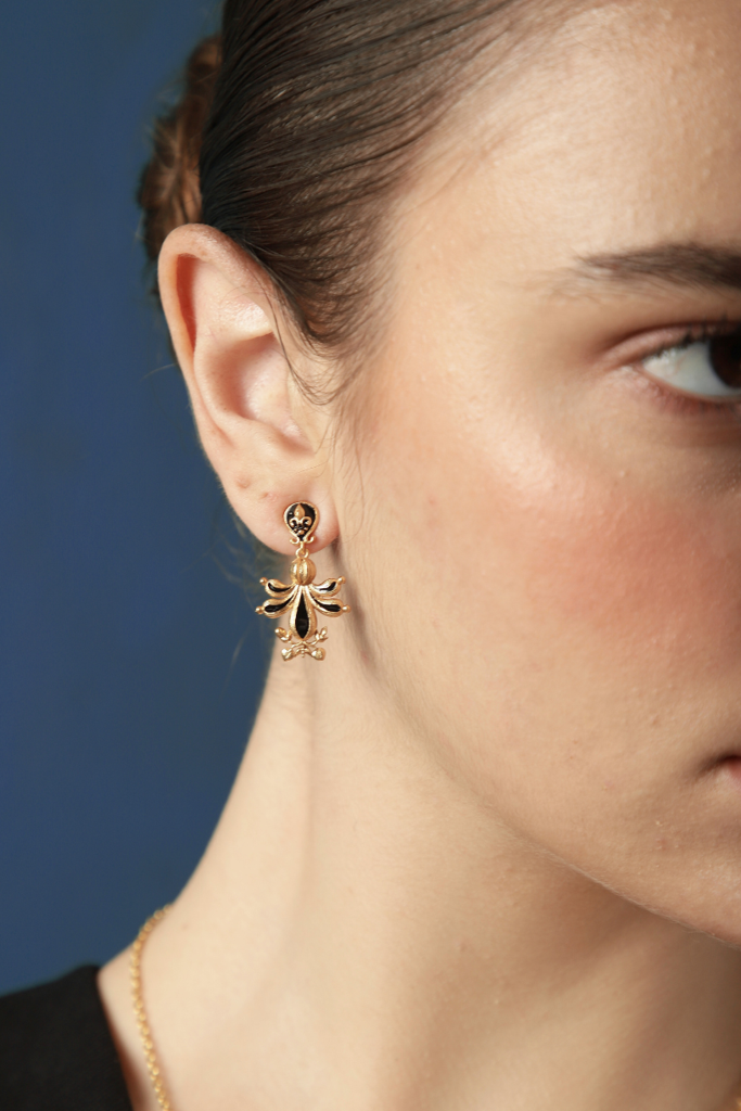 Baroque Bee Earrings : SMBRER10