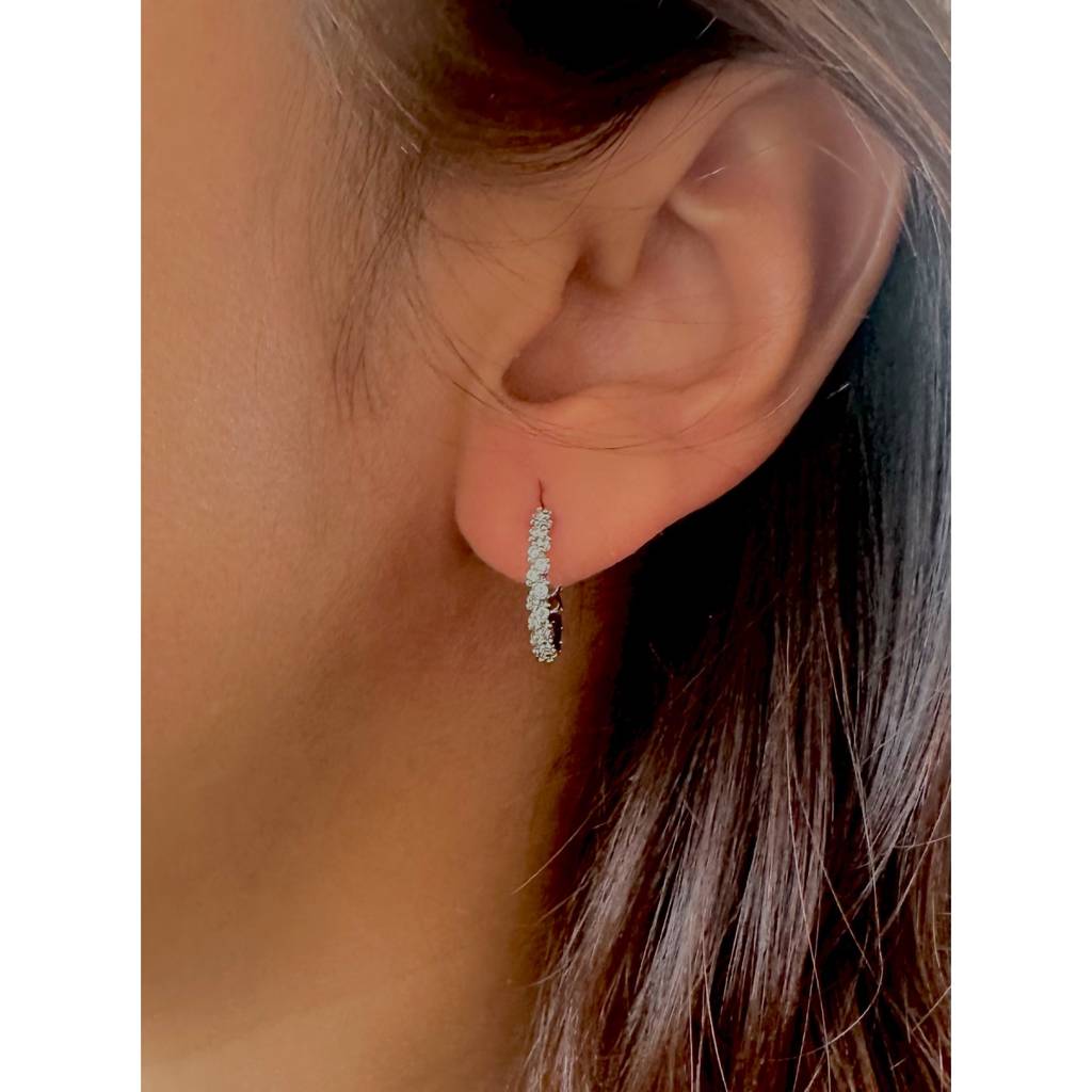 Irresistible Spiral Elegance Hoop Earrings : 1133