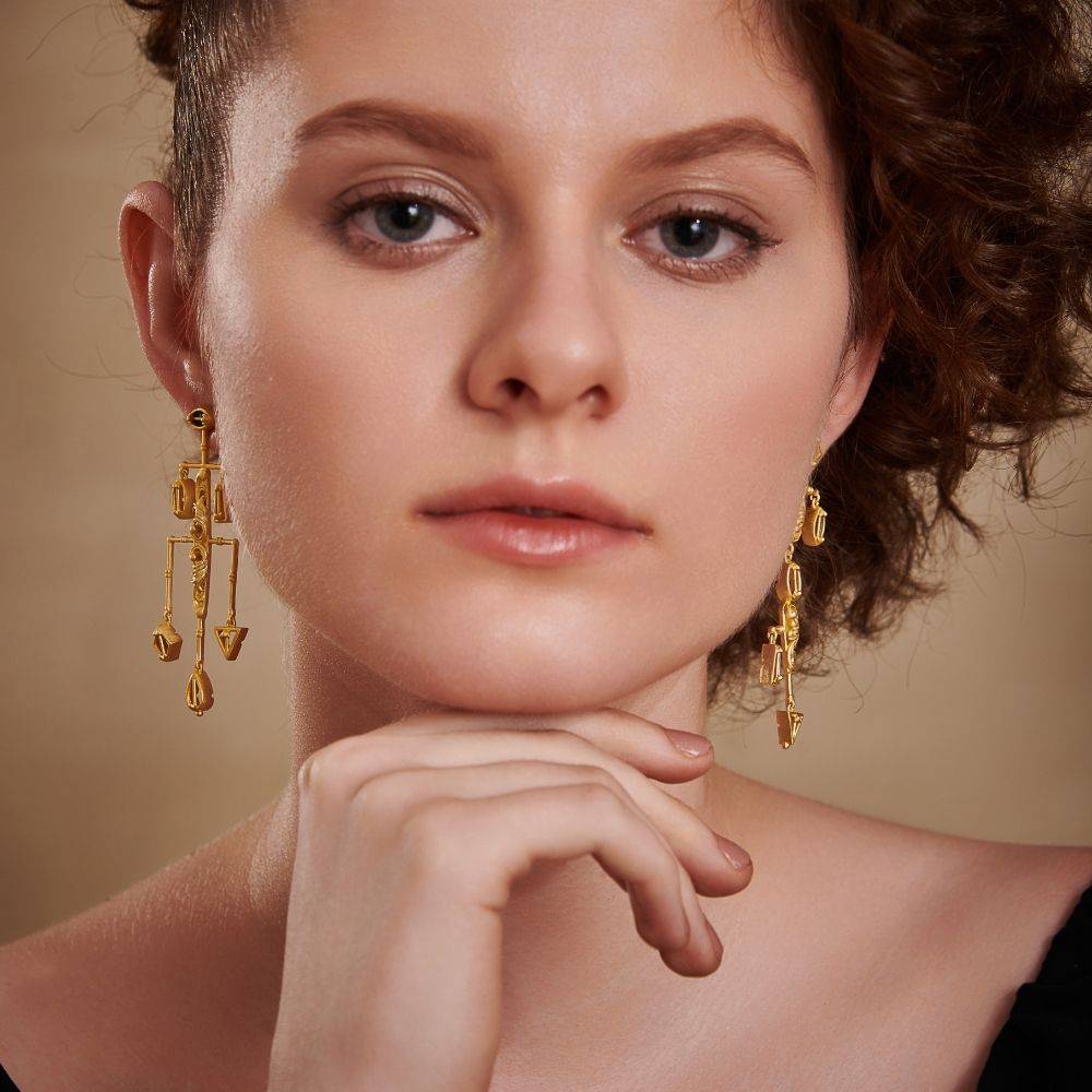 Acanthus Mismatch Earrings