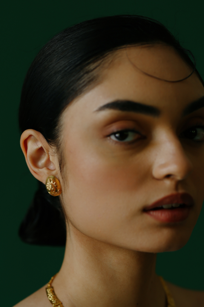Aureate Nugget Earrings : SMGHER16