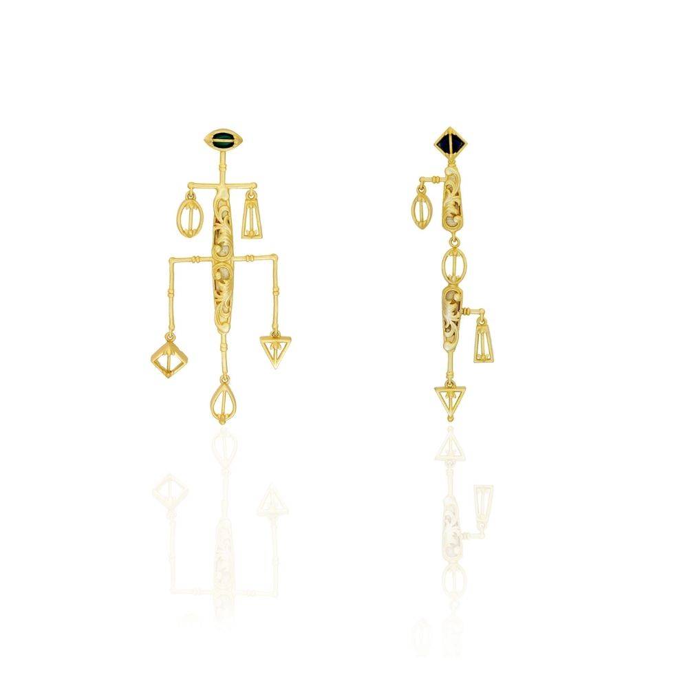 Acanthus Mismatch Earrings