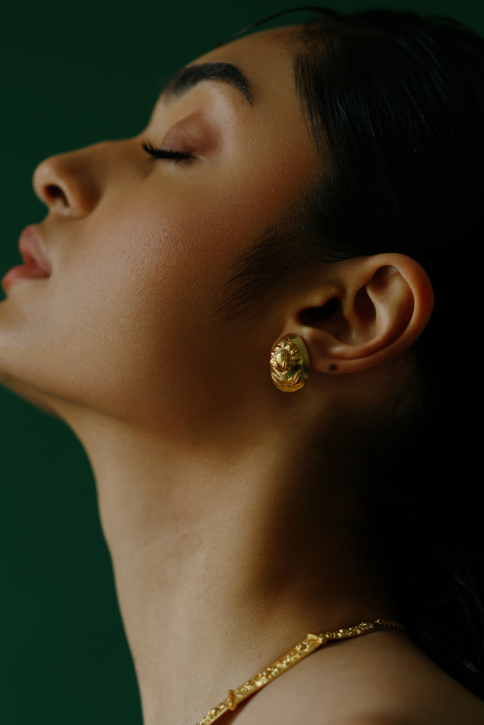 Aureate Nugget Earrings : SMGHER16