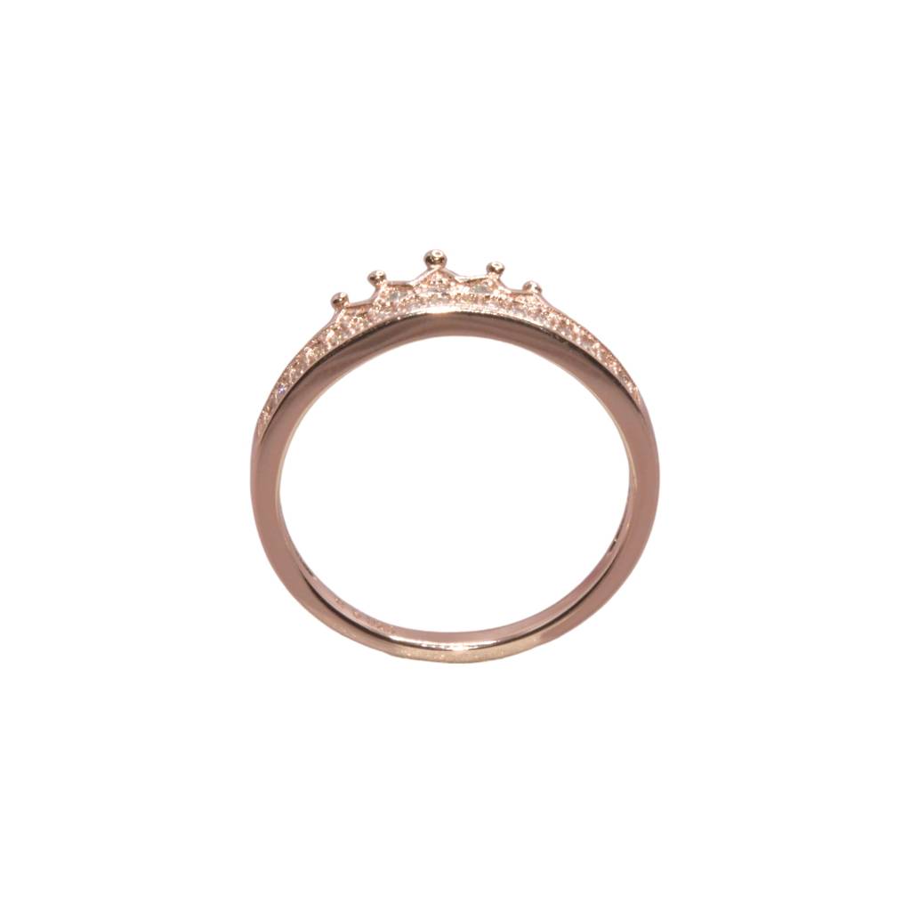 Sparkling Tiara Ring: 925 Silver : 1170