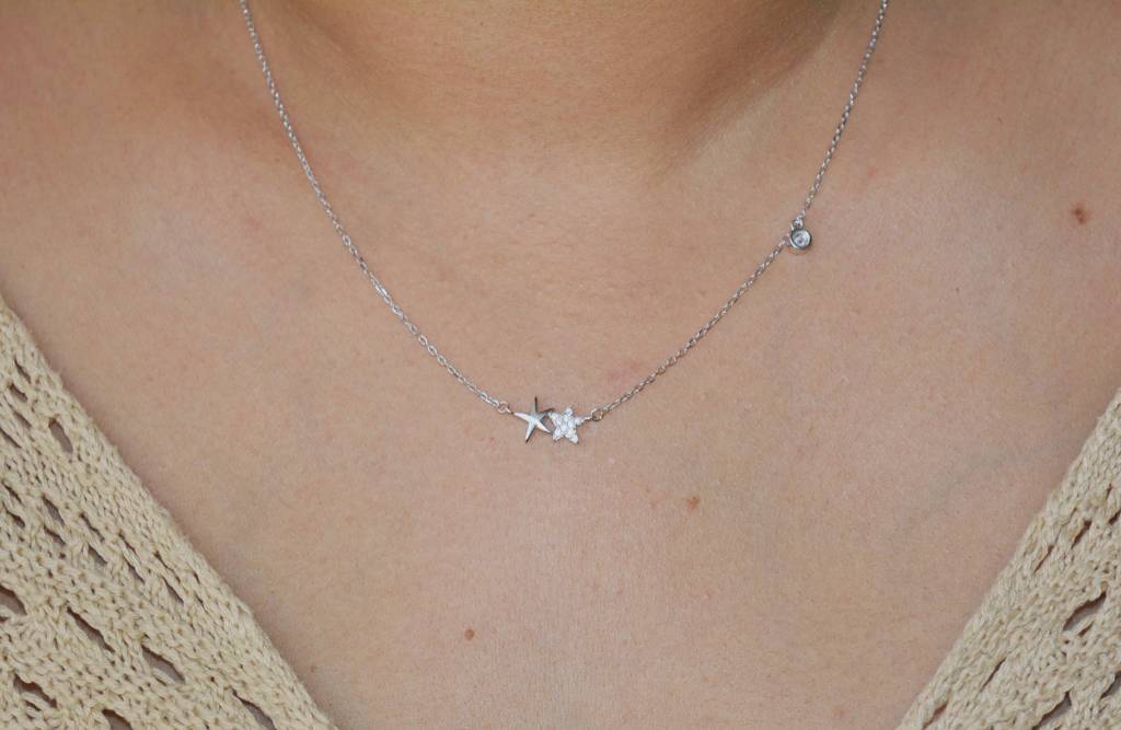 Stellar Star Duo Necklace : 1188