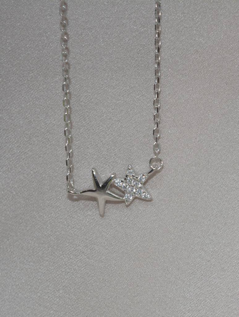 Stellar Star Duo Necklace : 1188